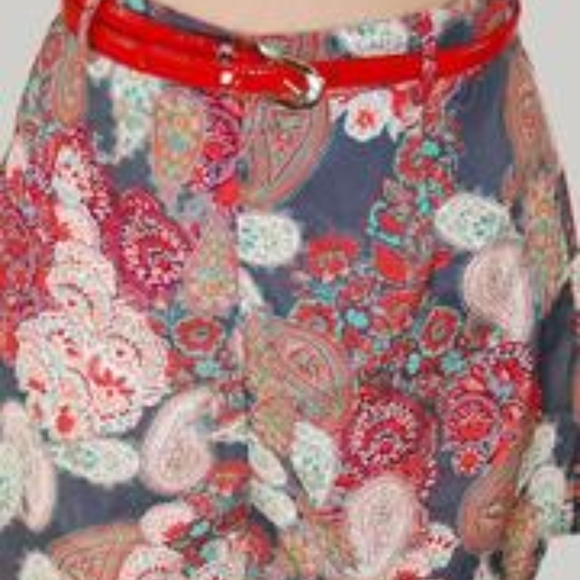 Paisley print shorts - Picture 3 of 3